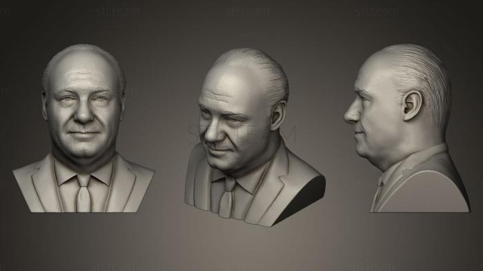 3D модель Тони Сопрано из сериала Клан Сопрано (STL)